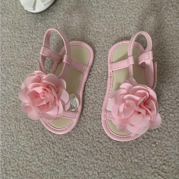Baby girl dress shoes sandal ballorina  size 3 and 4 - Picture 2 of 5
